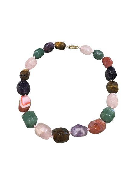 Collana Domar Donna Collana pietre dure in Lega metallica COLE-15-280 - COLE-15-280